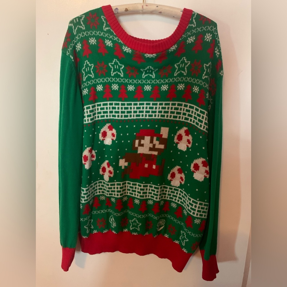 Super Mario Bros Christmas Sweater!